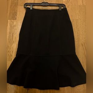 Black mermaid skirt